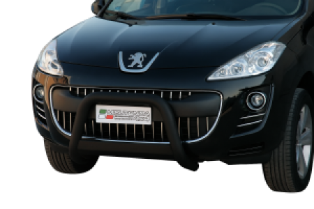 Pushbar | geschikt voor Peugeot | 2008 16- 5d suv. | RVS zwart Medium Bar CE-keur