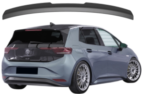 Achterspoiler Add-on | geschikt voor Volkswagen | ID.3 2020+ | glanzend zwart