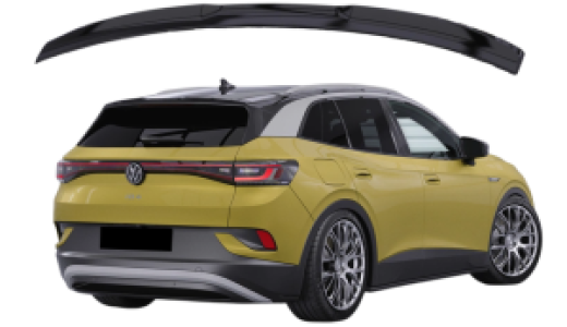 Achterspoiler Add-on | geschikt voor Volkswagen | ID.4 2020+ | glanzend zwart