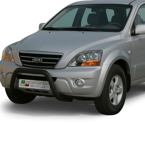 Pushbar | geschikt voor Kia | Sorento 06-09 5d suv. | RVS zwart Super Bar
