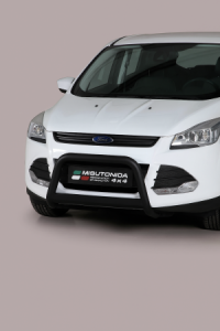 Pushbar | Ford | Transit Connect 18- 4d bes. | zwart Medium Bar RVS CE-keur