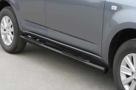 Side Bars | geschikt voor Daihatsu | Terios 06-10 5d suv. | CX / SX versie | zwart Grand Pedana RVS