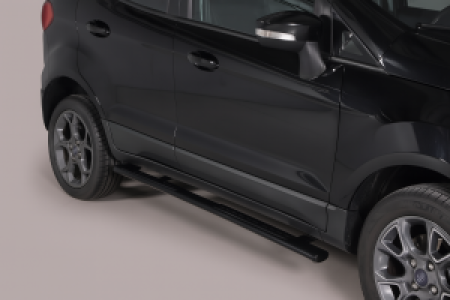 Side Bars | Ford | EcoSport 14- 5d suv. | RVS zwart Design Side Protection