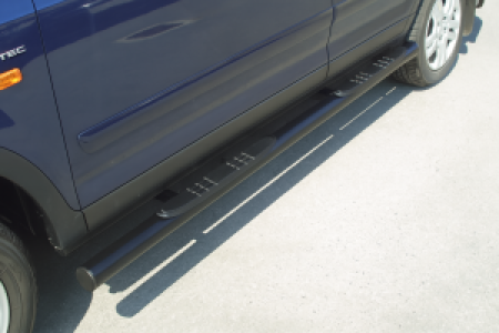 Side Bars | Honda | CR-V 02-04 5d suv. | RVS zwart Grand Pedana