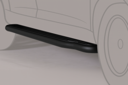 Side Bars | Honda | CR-V 02-04 5d suv. | RVS zwart Pedana