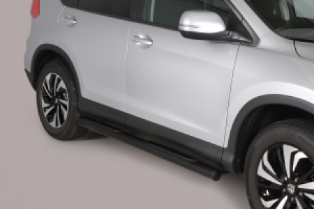 Side Bars | geschikt voor Honda | CR-V 15- 5d suv. | RVS zwart Grand Pedana