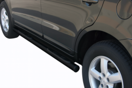 Side Bars | geschikt voor Hyundai | Santa Fe 06-10 5d suv. | RVS zwart Grand Pedana