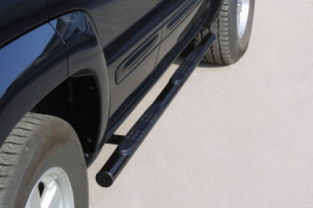 Side Bars | geschikt voor Jeep | Cherokee 01-05 5d suv. / Cherokee 05-08 5d suv. | RVS zwart Grand Pedana