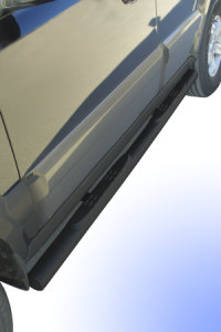 Side Bars | Kia | Sorento 02-06 5d suv. | RVS zwart Grand Pedana