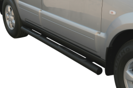 Side Bars | geschikt voor Kia | Sorento 06-09 5d suv. | RVS zwart Grand Pedana