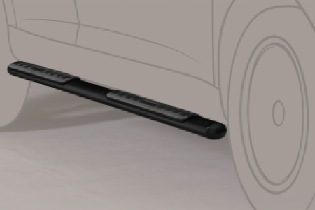 Side Bars | Opel | Antara 07-11 5d suv. | zwart Design Side Protection RVS