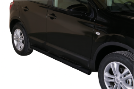 Side Bars | Renault | Koleos 08-10 5d suv. | zwart Grand Pedana RVS