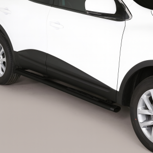 Side Bars | Renault | Kadjar 15- 5d mpv. | zwart Design Side Protection RVS