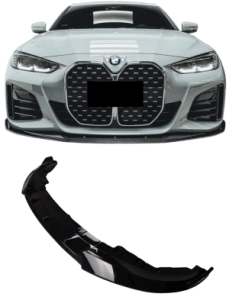Frontspoiler | Bmw i4 | 4-serie Gran Coupe | 2021+ | G26 | Hoogglans zwart