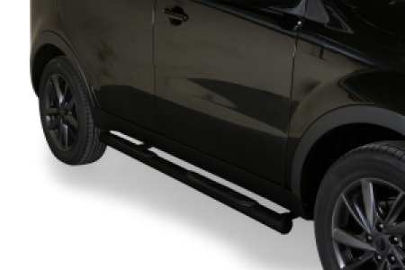 Side Bars | geschikt voor Subaru | Forester 08-11 5d suv. / Forester 11-13 5d suv. | zwart Pedana RVS