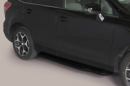 Side Bars | geschikt voor Suzuki | Grand Vitara 98-05 5d suv. | zwart Pedana RVS