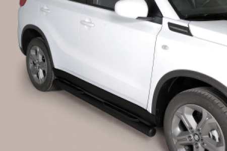 Side Bars | geschikt voor Suzuki | Vitara 15-18 5d suv. | zwart Grand Pedana RVS