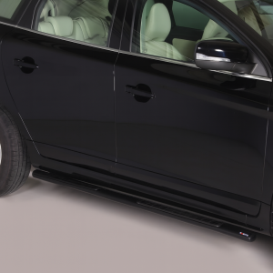 Side Bars | geschikt voor Volvo | XC60 08-13 5d suv. / XC60 13-17 5d suv. | zwart Design Side Protection RVS