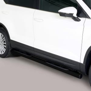 Side Bars | geschikt voor Seat | Ateca 16- 5d suv. | RVS zwart Grand Pedana