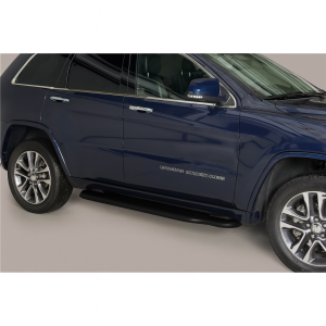 Side Bars | geschikt voor Jeep | Grand Cherokee 13- 5d suv. | zwart Pedana RVS