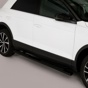 Side Bars | Volkswagen | T-Roc 17- 5d suv. | RVS Design Side Protection zwart