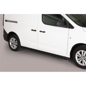 Side Bars | geschikt voor Peugeot | Expert 16- 4d bes. / Traveller 16- 4d bes. | SWB | RVS Design Side Protection zwart