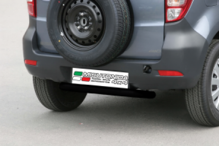 Rear Bar | Daihatsu | Terios 06-10 5d suv. | CX / SX / O.F. versie | zwart Rear Bar RVS