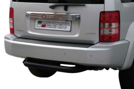 Rear Bar | geschikt voor Jeep | Cherokee 08-11 5d suv. | RVS zwart Rear Bar