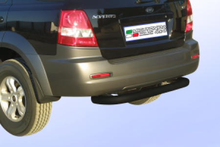 Rear Bar | Kia | Sorento 02-06 5d suv. | RVS zwart Rear Bar