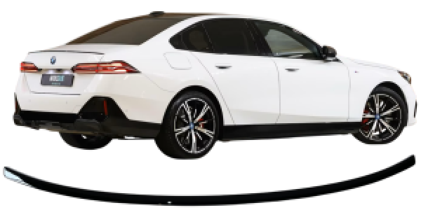 Achterspoiler | BMW | 5-serie G60 | 23- | M-Look | Glanzend zwart