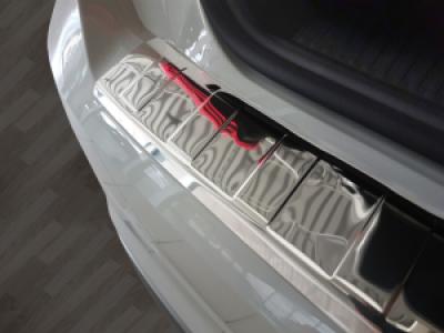 Achterbumperbeschermer | geschikt voor Audi Q2 Crossover 2016-2020 | chroom