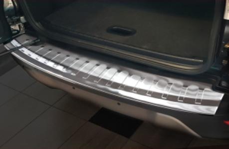 Achterbumperbeschermer | Ford | EcoSport 18- 5d suv. | RVS rvs zilver Zijdeglans