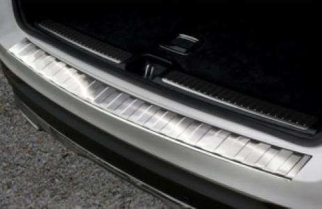 Achterbumperbeschermer | Mercedes GLC-Klasse (X253) 2015- | geprofileerd/ribben