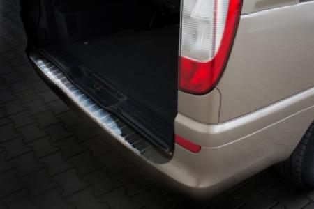 Achterbumperbeschermer | Mercedes Viano W639 / Vito W369 2003-2014 | geprofileerd/ribben | NEW DESIGN