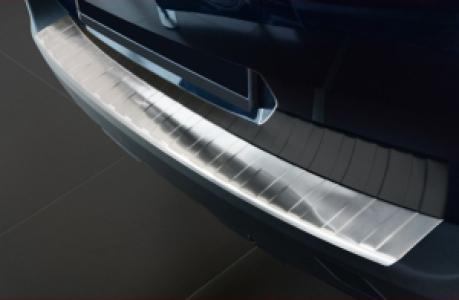 Achterbumperbeschermer | geschikt voor Peugeot | 5008 17- 5d mpv. | RVS rvs zilver