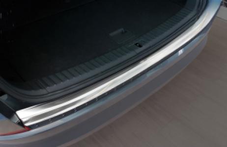 Achterbumperbeschermer | geschikt voor Skoda | Kodiaq 17- 5d suv. | RVS rvs zilver