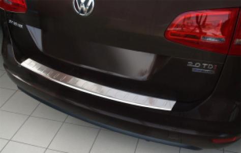 Achterbumperbeschermer | geschikt voor Volkswagen Sharan II 2010- | profild/ribs | NEW DESIGN
