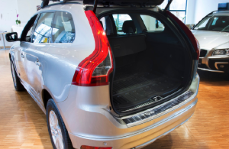 Achterbumperbeschermer | geschikt voor Volvo XC60 2013-2017 | rvs zilver