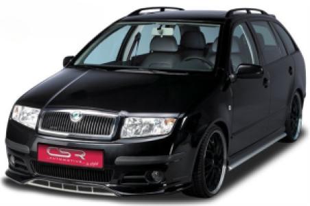 Frontspoiler | geschikt voor Skoda | Fabia 04-07 5d hat. / Fabia Combi 04-08 5d sta. | facelift | SF-Line