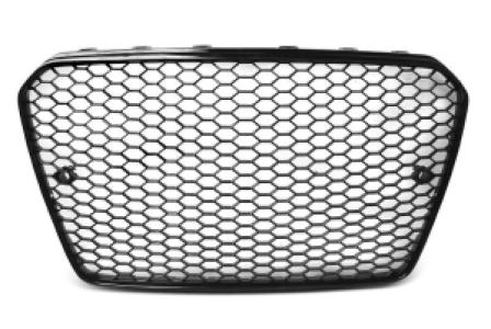 Grill | Audi | A5 Cabriolet 11-17 2d cab. / A5 Coupé 11-16 2d cou. / A5 Sportback 11-17 5d hat. | RS5-Style | ABS Kunststof zwart Glanzend