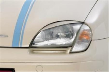 Koplampspoilers Fiat Seicento (type 187)  1998-2009 ABS