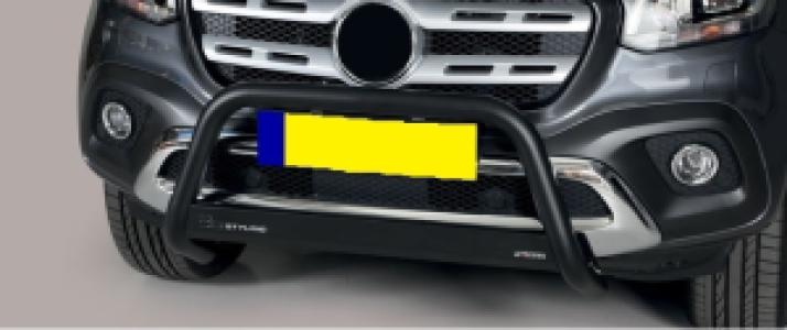 Pushbar | geschikt voor Seat | Ateca 16- 5d suv. | RVS zwart Medium Bar CE-keur