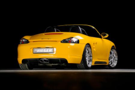 Rieger achteraanzetstuk | Boxster (986): 09.96-10.04 | stuk ongespoten abs | Rieger Tuning