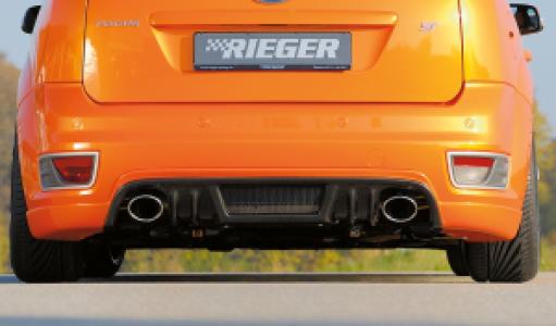 Rieger achteraanzetstuk | Focus 2 ST: 10.05-01.08 (tot Facelift) - 3-drs., 5-drs. | stuk carbonlook abs | Rieger Tuning