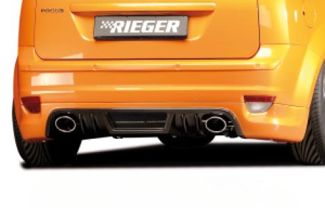 Rieger achteraanzetstuk | Focus 2: 07.04-01.08 (tot Facelift) - 3-drs., 5-drs. | stuk carbonlook abs | Rieger Tuning