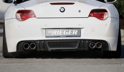 Rieger achteraanzetstuk | Z4 (E85): 01.06-03.09 (vanaf Facelift) - Roadster, Coupé | stuk carbonlook abs | Rieger Tuning