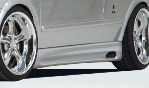 Rieger side skirt 3-deurs | Astra G - 3-drs., Sedan, Hatchback, Hatchback | l stuk carbonlook abs | Rieger Tuning