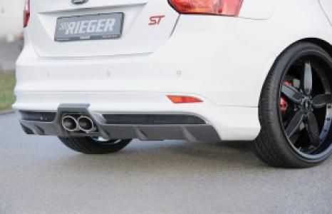Wolf achteraanzetstuk W1218645 | Focus 3 ST: 08.12-11.14 (tot Facelift) - 5-drs. (Lim.) | stuk ongespoten abs | Rieger Tuning
