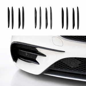 Air intakes | geschikt voor Mercedes-Benz E-Klasse W213 / C238 | AMG-Line | Pre-Facelift | 2016-2020 | Glanzend zwart