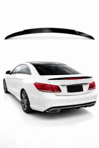 Achterspoiler | geschikt voor Mercedes-Benz | E-Klasse Coupé C207 | 2009-2016 | AMG-Line | Glanzend zwart